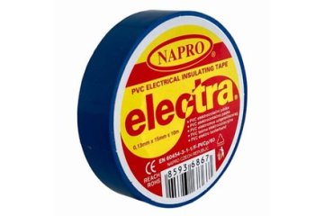 Ostatní Električni izolacijski trak EURO tools 138383 Electrical insulating tape PVC IZOVIAL, 10 m x 15 mm, blue