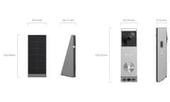 Komplet Ezviz EP3x Pro + CH1 Doorbell z dvema kamerama