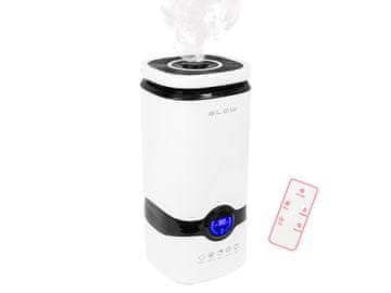 slomart BLOW H-04 vlažilnik zraka, 3L, bel + LCD, daljinec, aroma