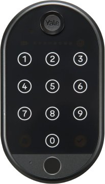 Smart Yale Smart Keypad 2 Fingerprint tipkovnica za pametne ključavnice, črna