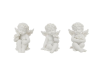 Angel, sedeč, z vrtnico, 4,7x5x6,4cm, 1 kos