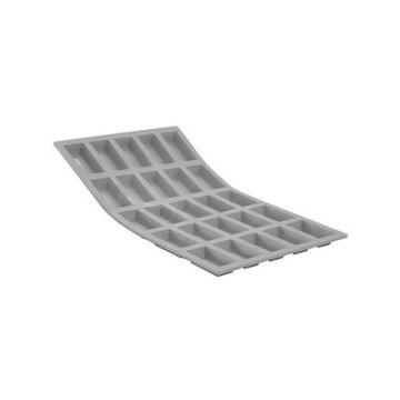 de Buyer Pekač 1852.01D, mini financiers (rectangles), 25 pieces, 30 x 20 cm, silicone