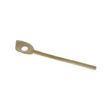 de Buyer Lesena žlica 4874.01, wooden, with corner, with hole, length 30 cm