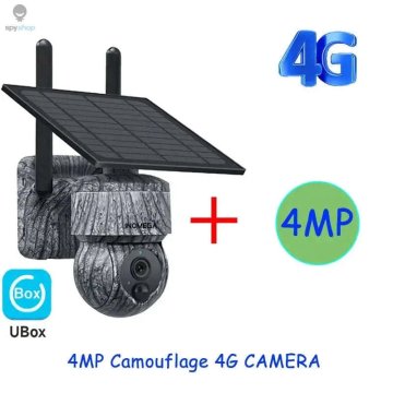 KJB Solarna zunanja PTZ kamera 4G, 4 MP, brez kartice