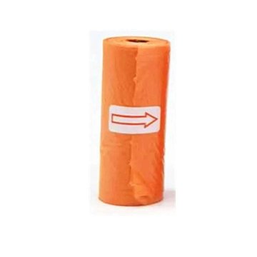 KJB Vrečke za pasje iztrebke, oranžne, 60 zvitkov (900 kosov)