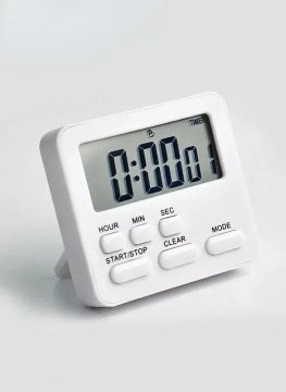 KJB Digitalni kuhinjski časovnik s stojalom in magnetom