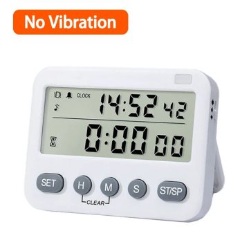 KJB Dvojni digitalni kuhinjski časovnik z vibracijo