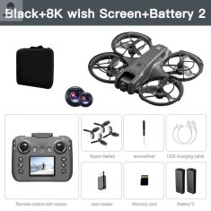 KJB Dron Xiaomi V666 mini s 4K dvojno kamero