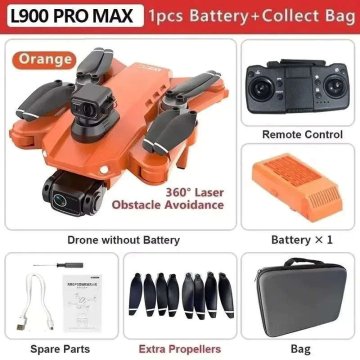 KJB Dron L900 Pro MAX GPS s 4K dvojno kamero