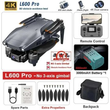KJB Dron L600 Pro MAX 4K GPS