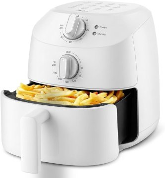 slomart Midea Mini friteza na vrući zrak 2L, 1150W - bela