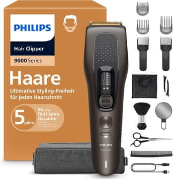 slomart Philips Hair Clipper Series 9000 profesionalni stroj za šišanje, 28 dolžin