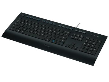 Logitech K280e Comfort USB črna slo tisk tipkovnica
