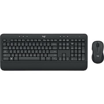 Logitech MK545 ADVANCED brezžična črna slo tisk tipkovnica + miška
