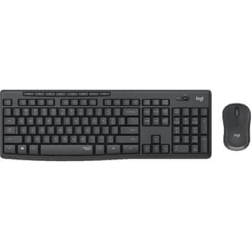 Logitech MK295 Silent Wireless Combo črna slovenska tipkovnica + miška