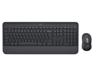 Logitech Tipkovnica in miška Logitech Signature MK650 Combo for Business, Wireless, grafitna, SLO g.