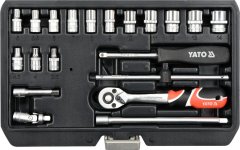 YATO ZESTAW NARZĘDZIOWY 1/4"", 20CZ, XS / YT-14491 /