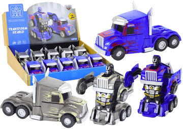 slomart LEAN TOYS Avto-robot tovornjak 2v1, 2 barvi
