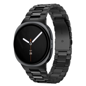 Spigen Modern Fit 316L pašček za Samsung Galaxy Watch 9/8 46mm/44mm/40mm, črni (AMP11608)