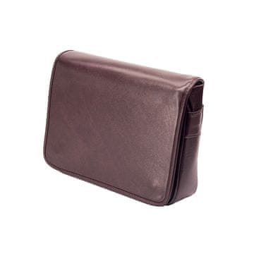 Dollcini Ženska torbica iz umetnega usnja – rjava, 22 cm