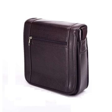 Dollcini Ženska torbica iz umetnega usnja – rjava, 22 cm