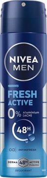 Nivea Dezodorant v spreju za moške Fresh Active 150 ml