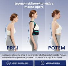 Orthexa Korektor drže za hrbtenico Spineo - L (95 - 109 cm)