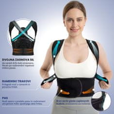 Orthexa Korektor drže za hrbtenico Spineo - L (95 - 109 cm)
