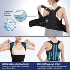 Orthexa Korektor drže za hrbtenico Spineo - L (95 - 109 cm)