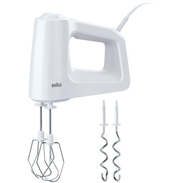 Braun Elvisp HM3000WH MultiMix3 450W vklj. Kavlji za testo
