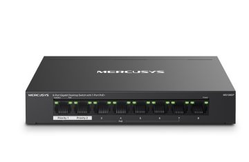 Mercusys TP-LINK MS108GP Gigabit PoE+ stikalo, 8-portno