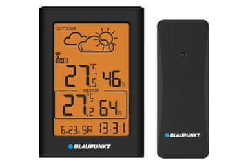slomart Blaupunkt WS15BK vremenska postaja, črna
