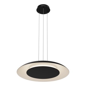 Milagro Viseča svetilka Milagro Piattino, črna, 30 W LED, 3000–4000–6000 K