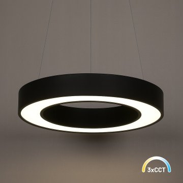 Milagro Milagro Union črna viseča svetilka, 40 W LED