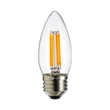 Ekolight Eko-Light LED filamentna žarnica C37 E27, 4 W, 4000 K