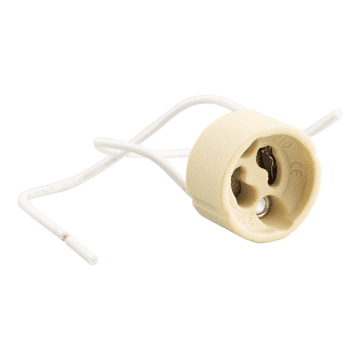 Ekolight Eko-Light keramično grlo GU10 s kablom, 15 cm