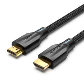 Vention pleteni HDMI kabel 8K@60 Hz, HDMI M–M, 1,5 m, črn
