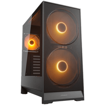 Cougar COUGAR AIRFACE 180 PC Case, Mid Tower, Black