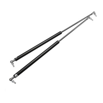 SONNENH Plinski vzmeti 250 mm, 100 N, 2 kosa, s krogličnimi priključki, hod 90 mm, batnica/valj 8/18 mm, za združljive dvižne pokrove in lopute, črna/srebrna