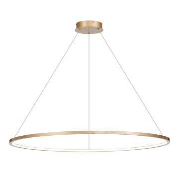 Milagro Viseča LED svetilka Saturno Gold, 65 W
