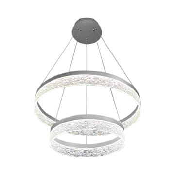 Milagro Viseča svetilka Milagro GALA SILVER 54 W LED