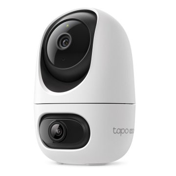 TP-Link Tapo C245D nadzorna kamera, dvojna leča, 2K QHD, 360°, bela (TAPO C245D)