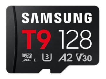 Samsung Spominska kartica Samsung T9, micro SDXC, 128GB, U3, V30, A2, UHS-I, 200 MB/s