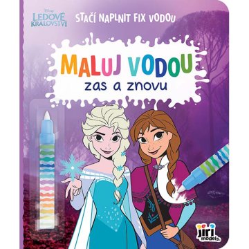 Slikanje z vodo znova in znova Ledeno kraljestvo