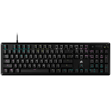 Corsair K70 CORE RGB Mehanična Tipkovnica, MLX Red Linear Stikala, črna