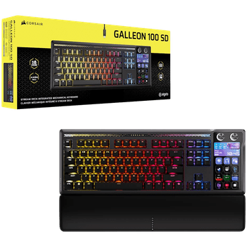 Corsair GALLEON 100 SD RGB Mehanična Gaming Tipkovnica, črna