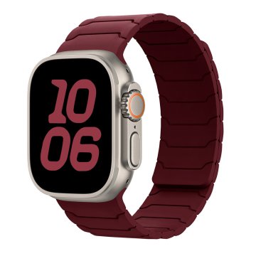BStrap Armor Magnetic pašček za Apple Watch 38/40/41/42mm, burgundy