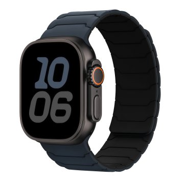 BStrap Armor Magnetic pašček za Apple Watch 38/40/41/42mm, carbon black