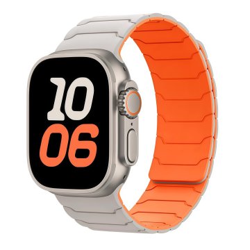 BStrap Armor Magnetic pašček za Apple Watch 38/40/41/42mm, starlight orange