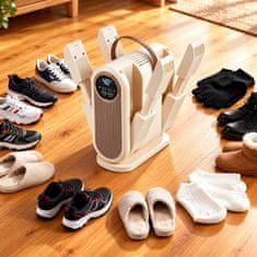 LIVEFY Shoe Dryer sušilnik čevljev in rokavic, rjav